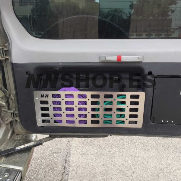 molle panel porton maletero montero v60 aluminio