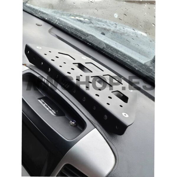 Soporte tablet con molle panel para toyota land cruiser 120