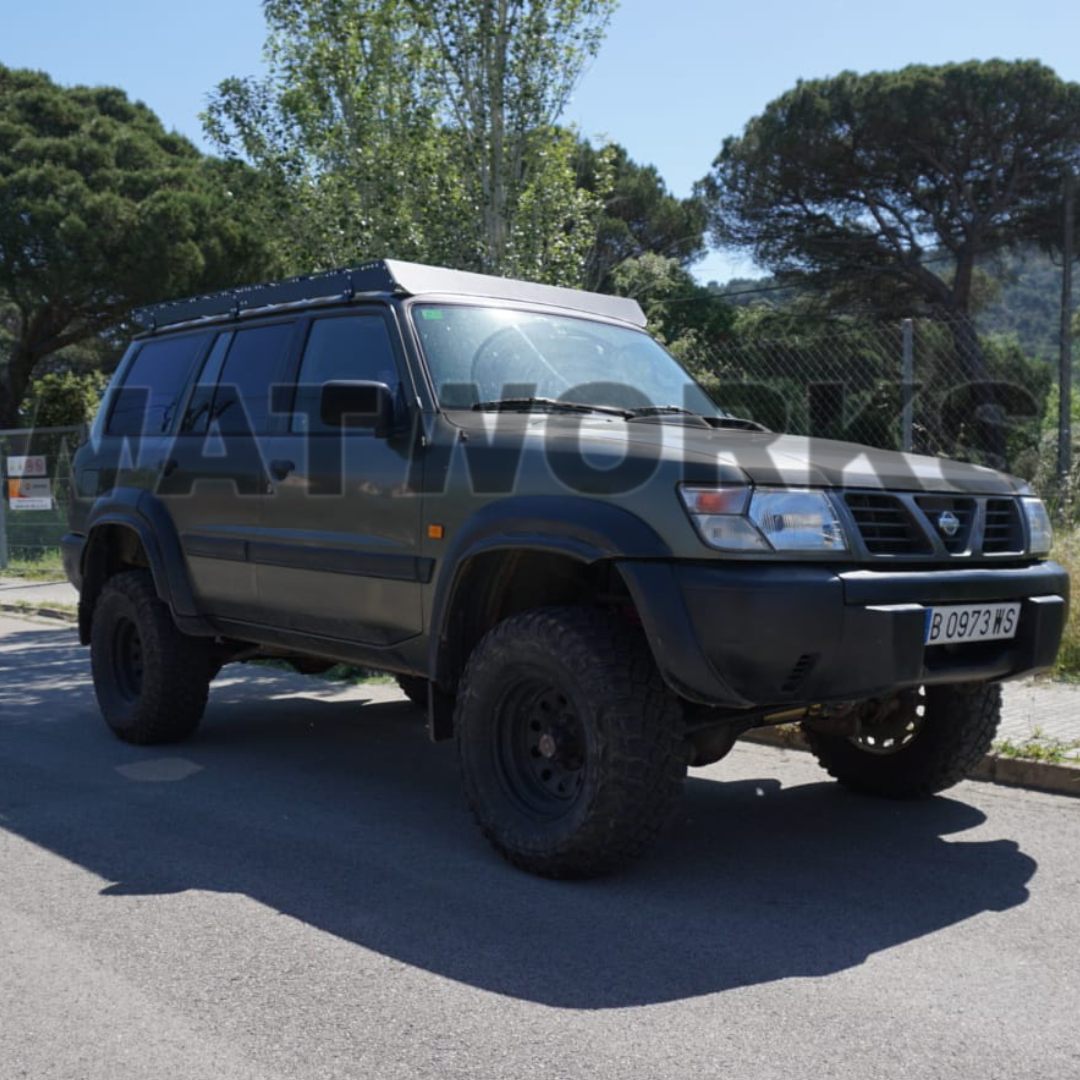 rack de techo nissan gr y61 mat works