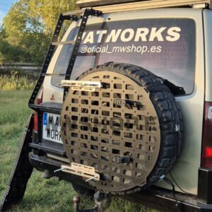 Molle panel rueda repuesto mat works